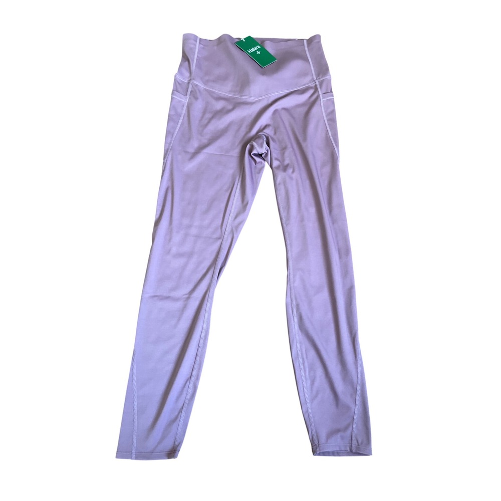 Halara Womens Lavender Purple High Waisted 7/8 Leggings with Pockets Size M